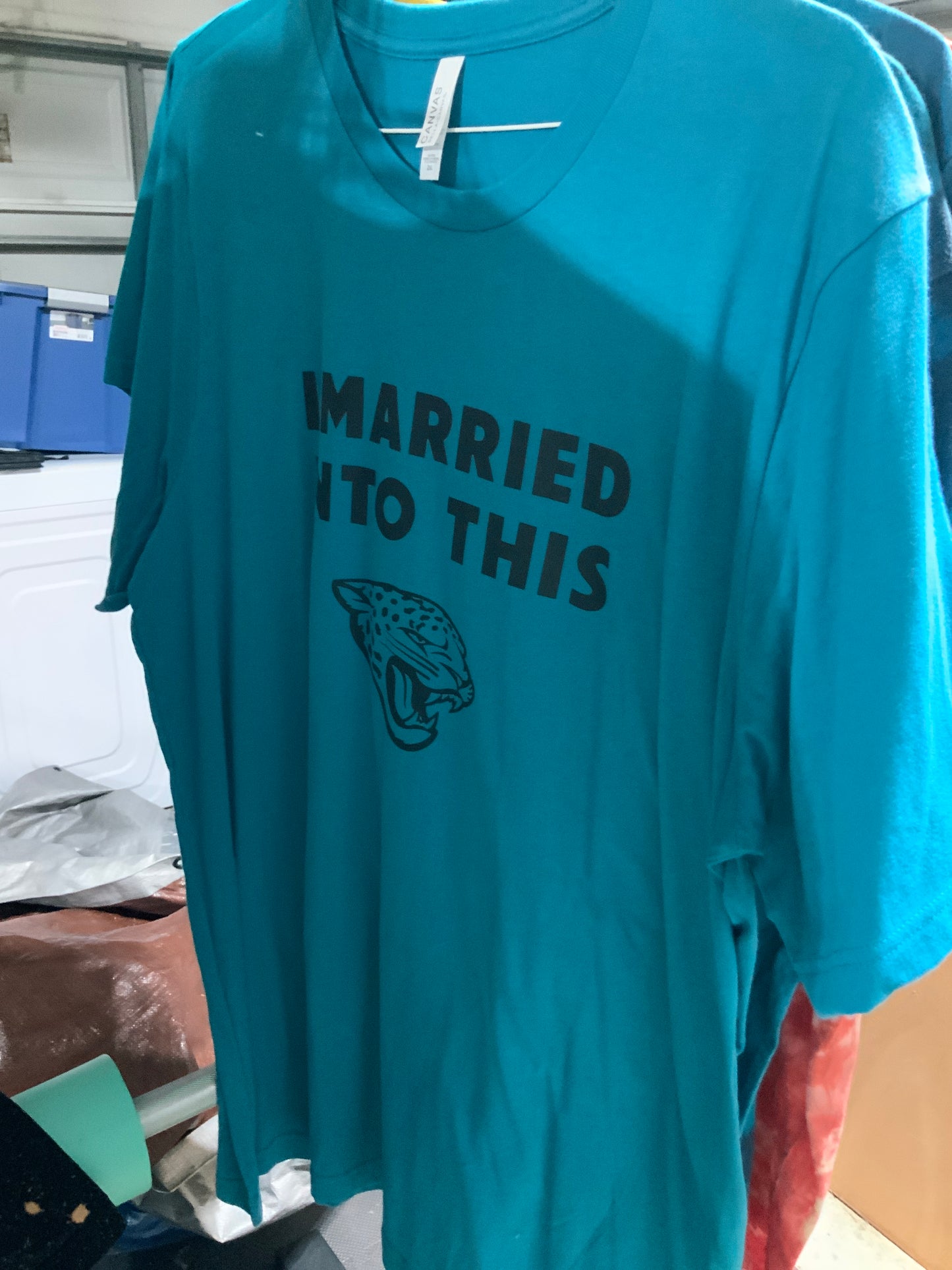 Married Into This Tee | Teal