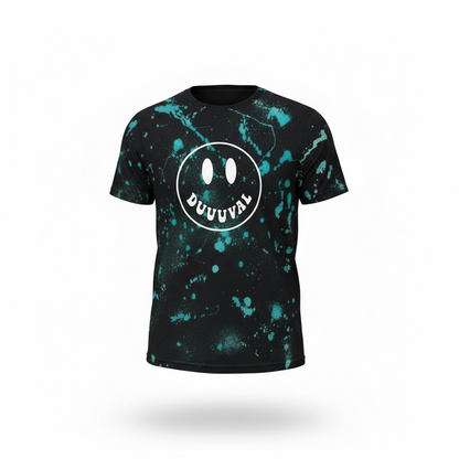 Duuuval Smiley Bleach + Dye Tee