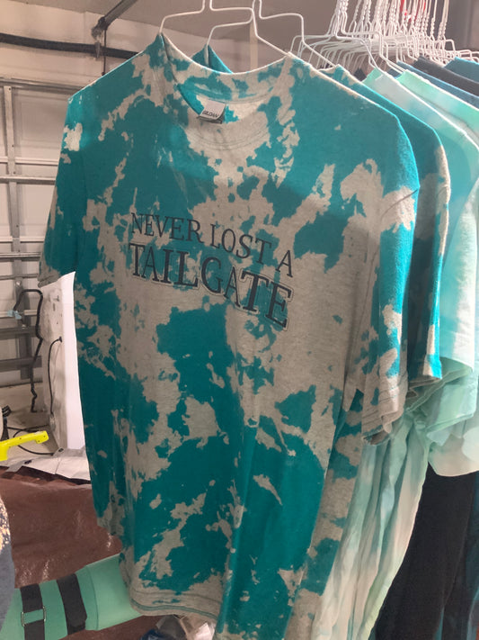 Never Lost A Tailgate Tee | Teal