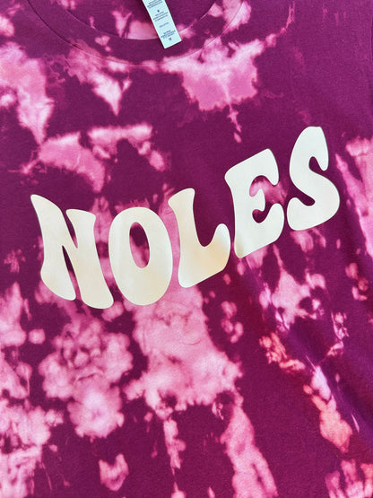 SemiNOLES Wavy Tie Dye Tee