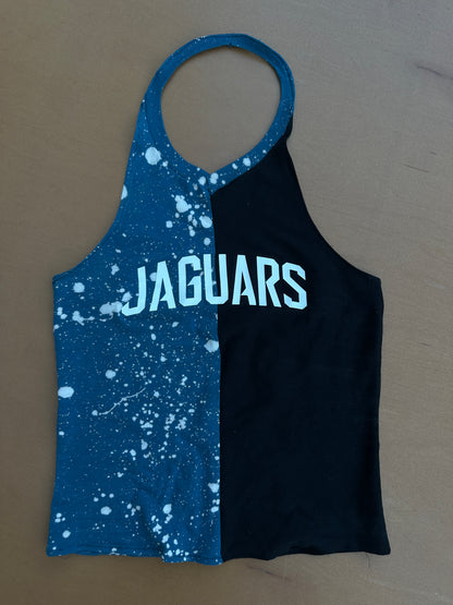 Two-Tone Jaguars Game Day Halter
