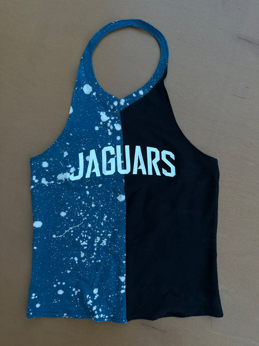 Two-Tone Jaguars Game Day Halter