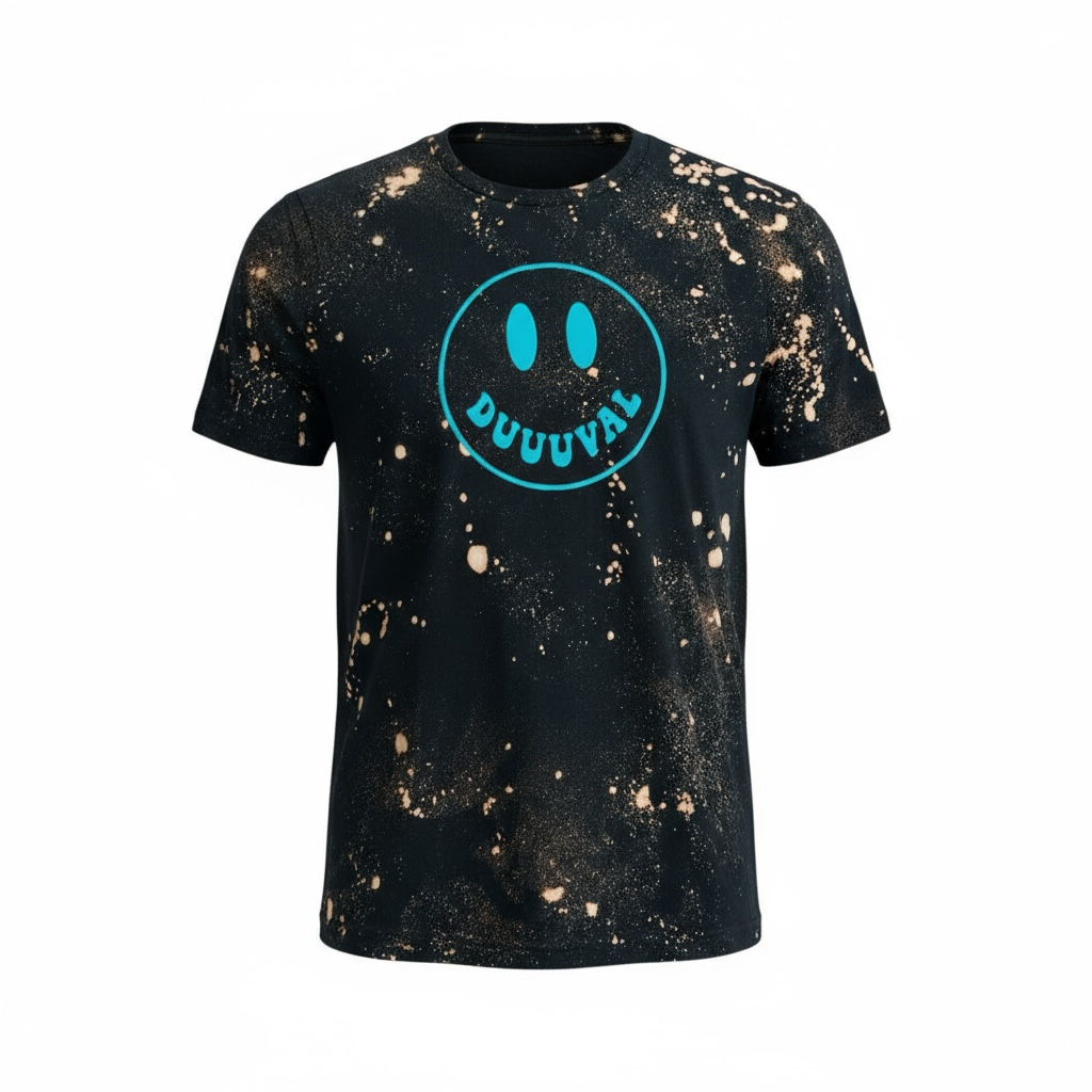 Duuuval Smiley Bleach Tee