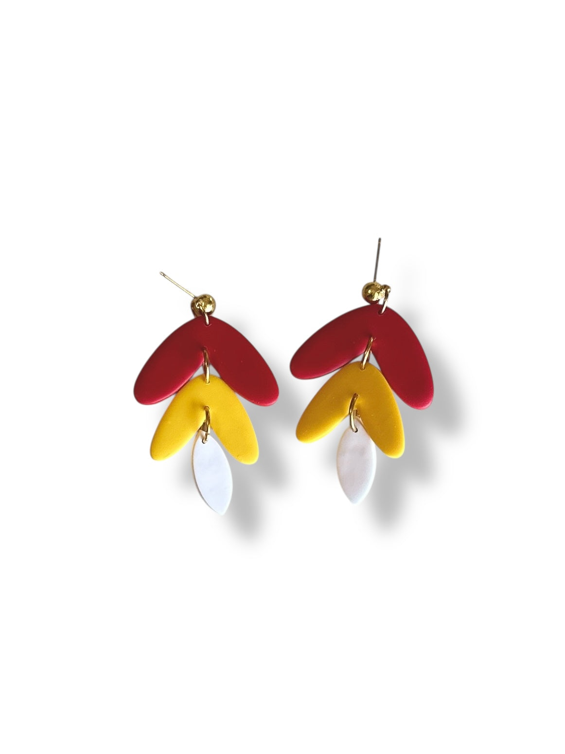 Lisa Layered Earring - Chiefs
